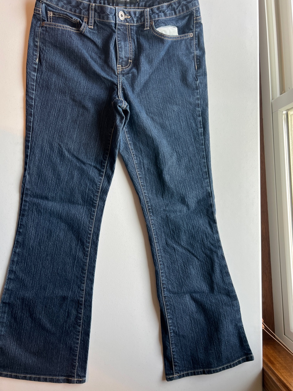 Calvin Klein Jeans Straight Leg Dark Blue Denim